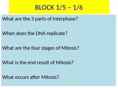 What are the 3 parts of Interphase?