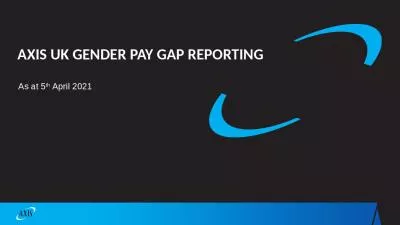 AXIS UK Gender Pay Gap Reporting