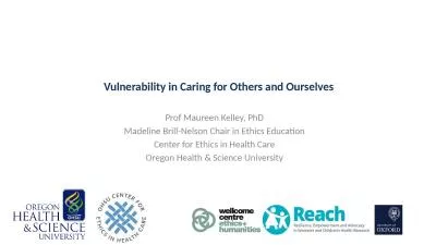 Vulnerability in Caring for Others and Ourselves