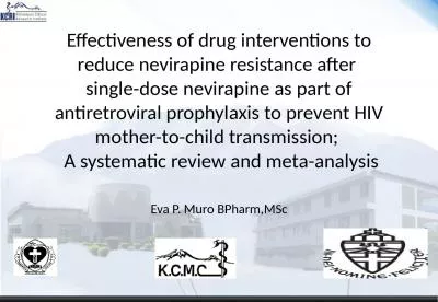 Effectiveness of drug interventions to reduce