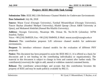 Project: IEEE  802.11bb Task Group