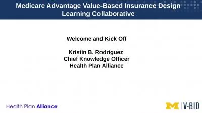 Medicare Advantage Value-Based Insurance Design