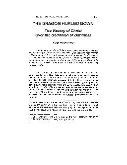 DRAGON HURLED