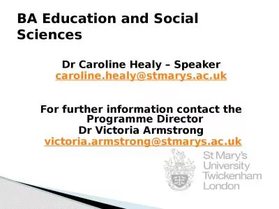 Dr Caroline Healy – Speaker