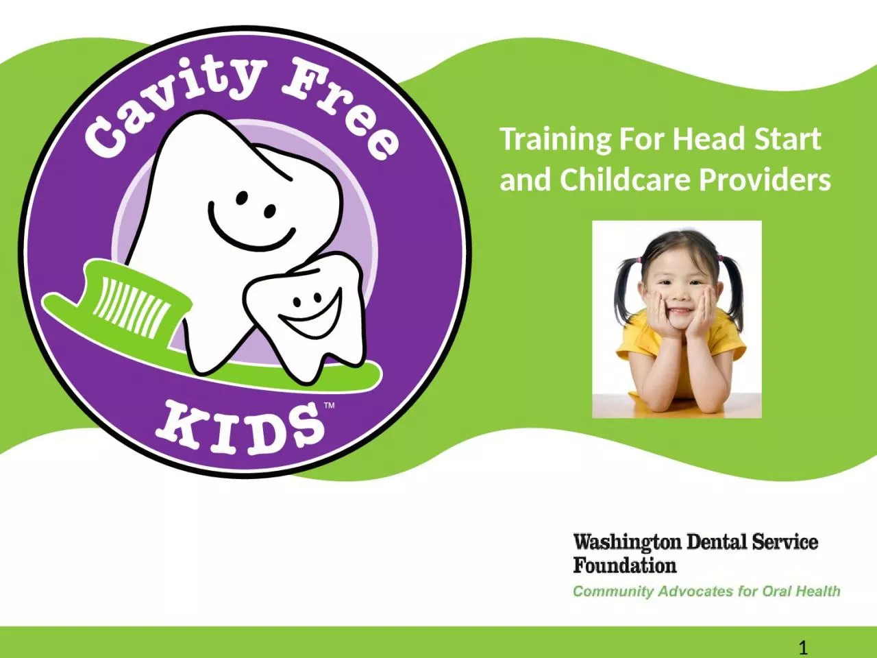 PPT-Training For Head Start and Childcare Providers