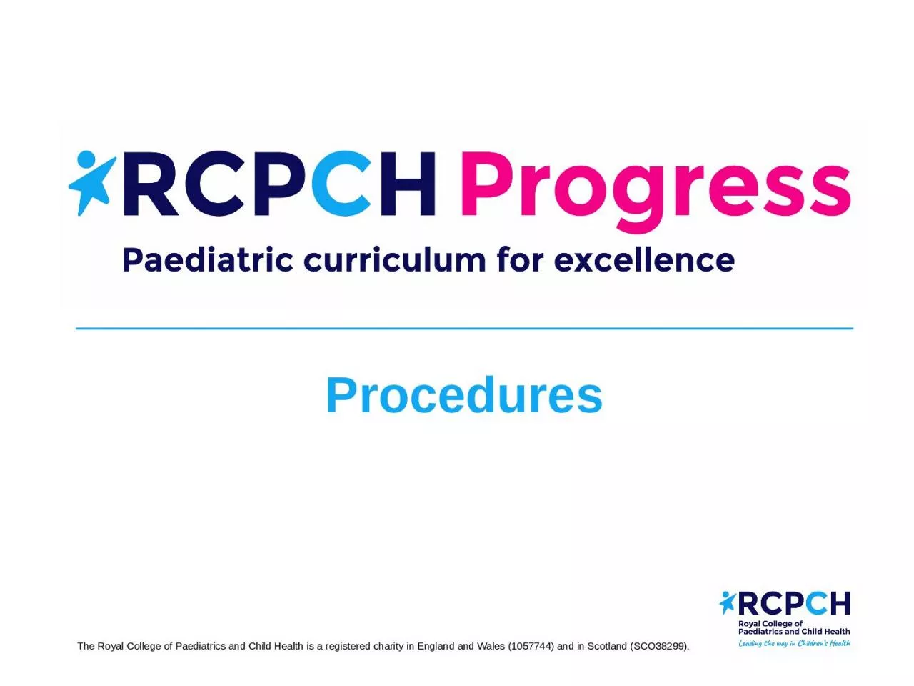 Procedures   Learning outcome