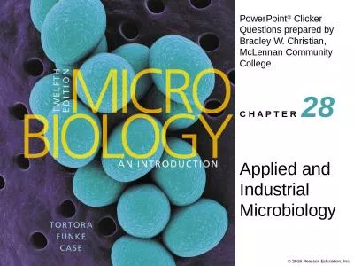 Applied and Industrial Microbiology