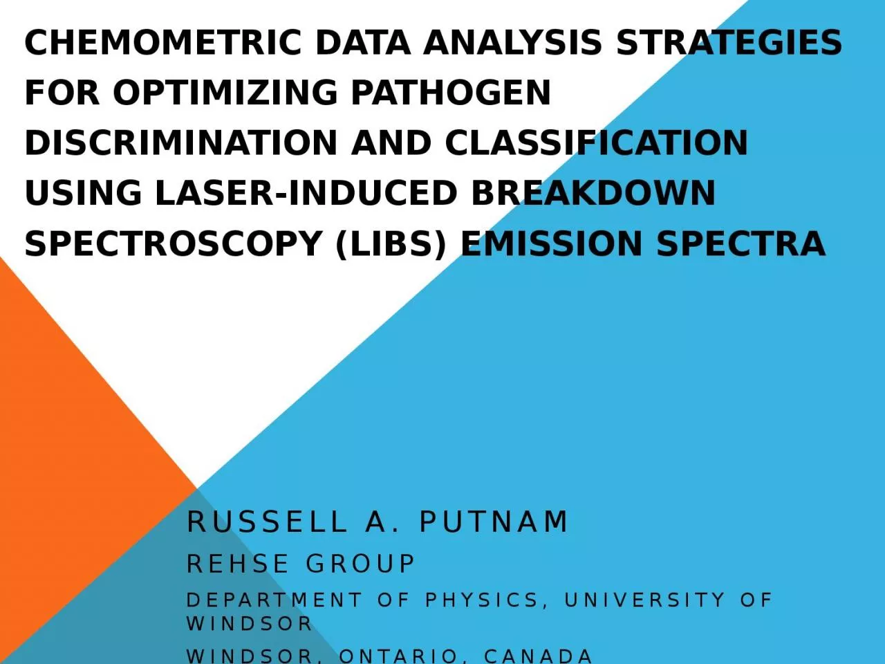 PPT-Chemometric Data Analysis Strategies for Optimizing Pathogen Discrimination and Classification