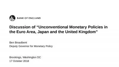 Discussion of “Unconventional Monetary Policies in the Euro Area, Japan and the United