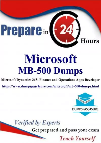 Are You Ready? Embrace the MB-500 Study Material New Year with 20% Off on DumpsPass4Sure!