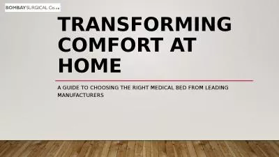 Transforming Comfort at Home