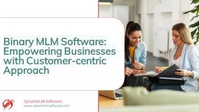 Binary MLM Software: Key Features