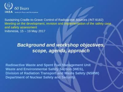 Radioactive Waste and Spent Fuel Management Unit