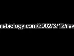 http://genomebiology.com/2002/3/12/reviews/1035.1