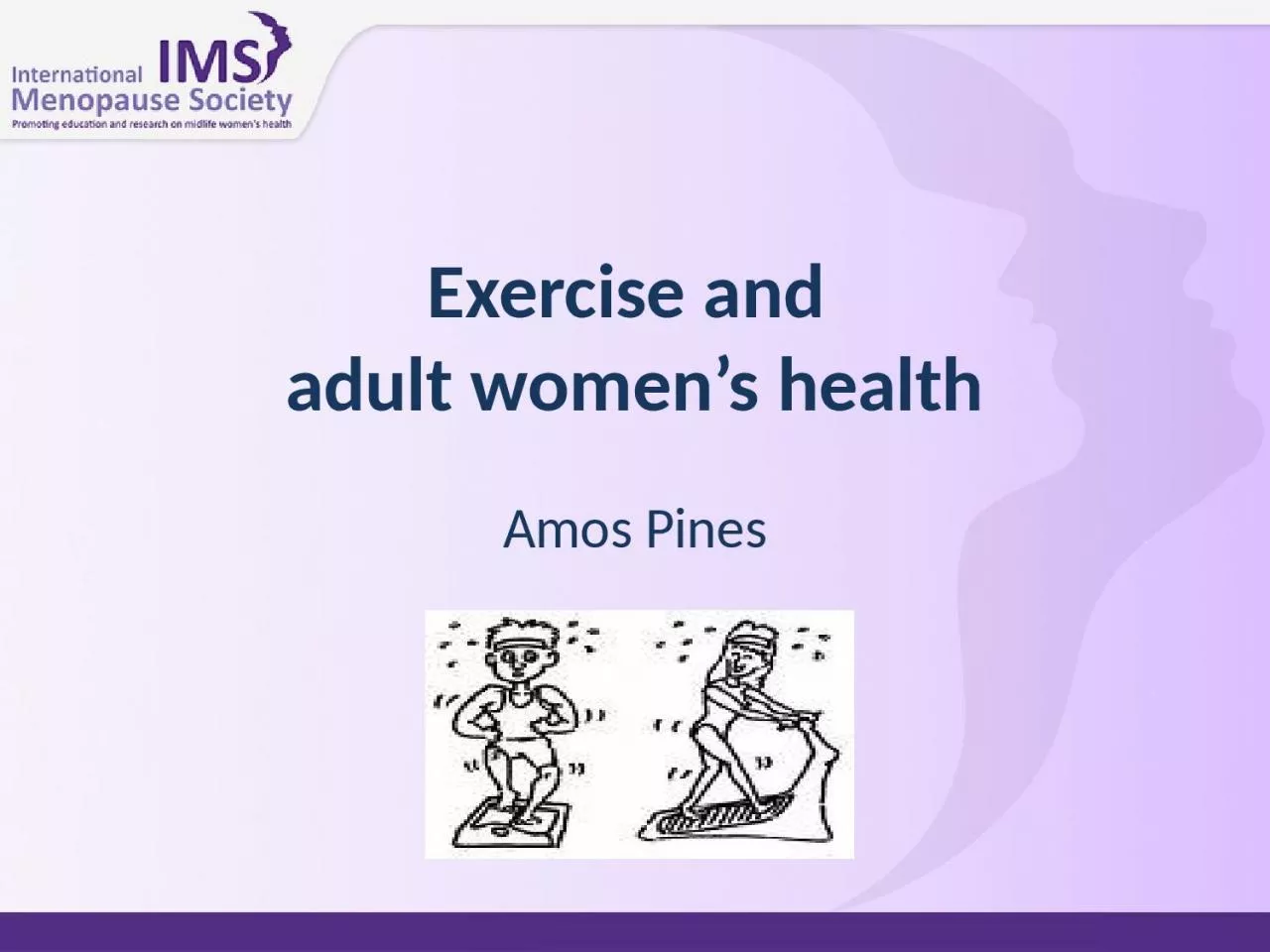 PPT-Exercise and adult women’s health