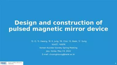 Design and construction of