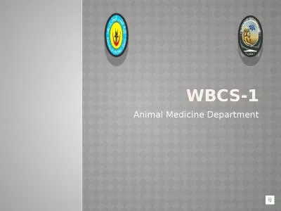 wbcs-1 Animal Medicine Department