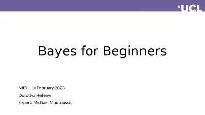 Bayes for Beginners MfD  – 1