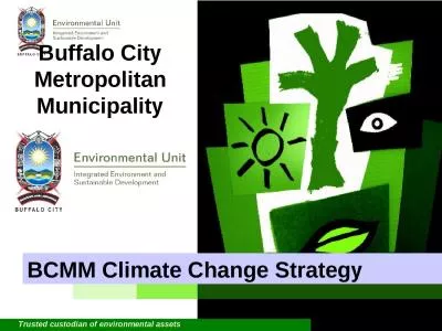 Buffalo City Municipality - BCM Thailand Presentation