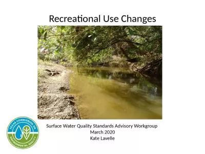 Recreational Use Changes