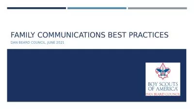 Family communications best practices