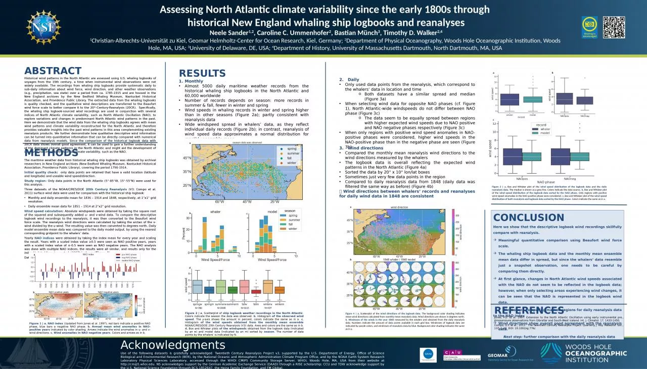 PPT-Assessing North Atlantic climate variability since the early 1800s through