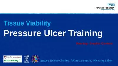 Tissue Viability Pressure Ulcer Training