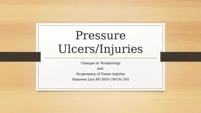 Pressure Ulcers/Injuries