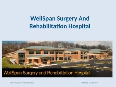 WellSpan Surgery And Rehabilitation Hospital