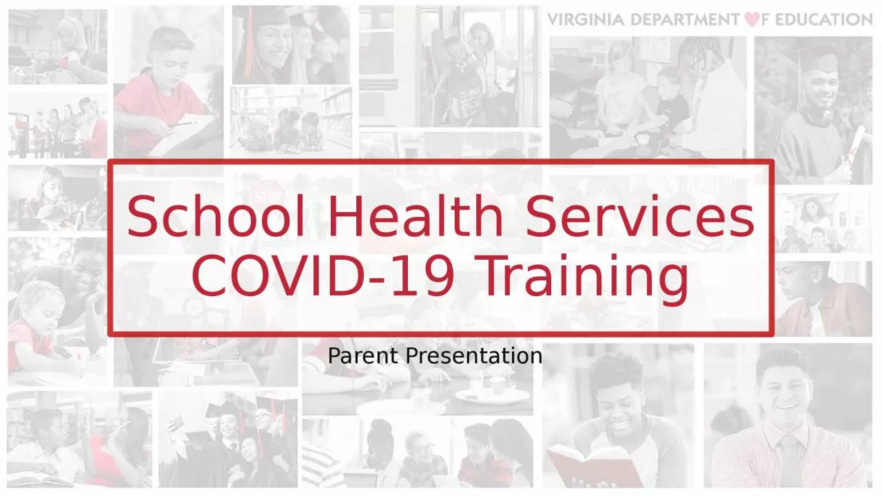 PPT-School Health Services COVID-19