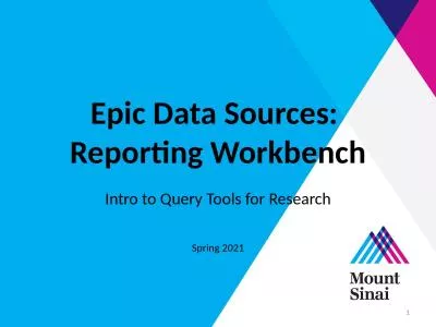 Intro to Query Tools for Research