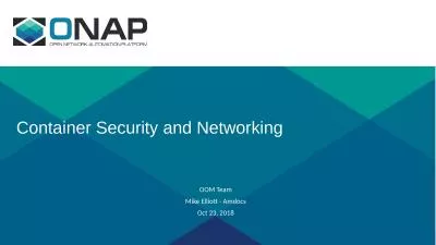 Container Security and Networking