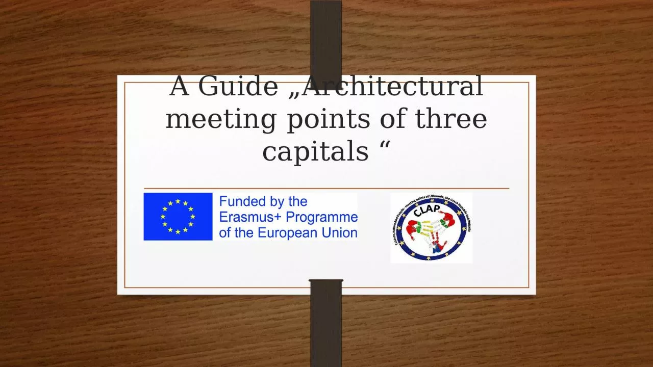 PPT-A Guide „ Architectural