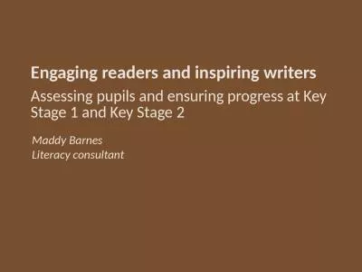 Engaging readers and inspiring writers