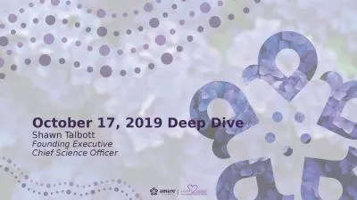 October 17, 2019 Deep Dive