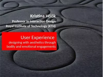User  Experience  designing