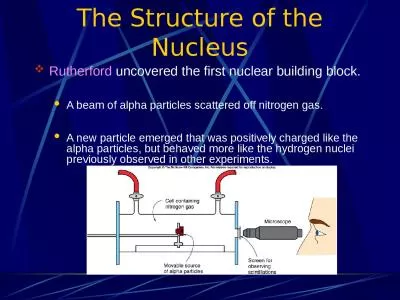 The Structure of the Nucleus