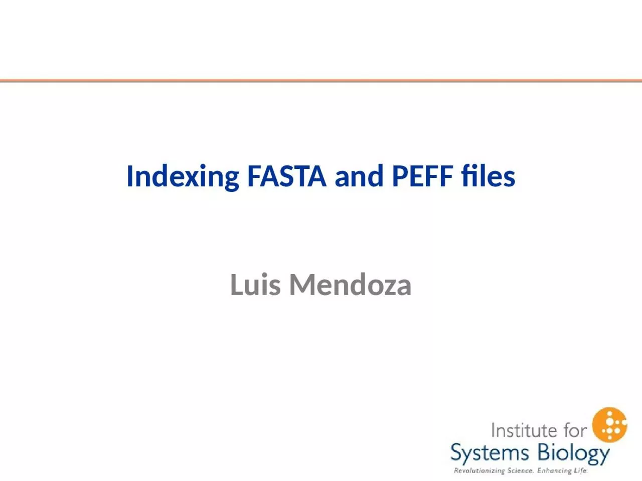 PPT-Indexing FASTA and PEFF files