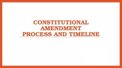 Constitutional amendment