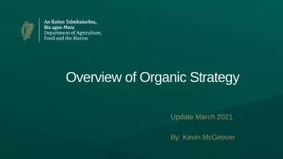 Overview of Organic Strategy