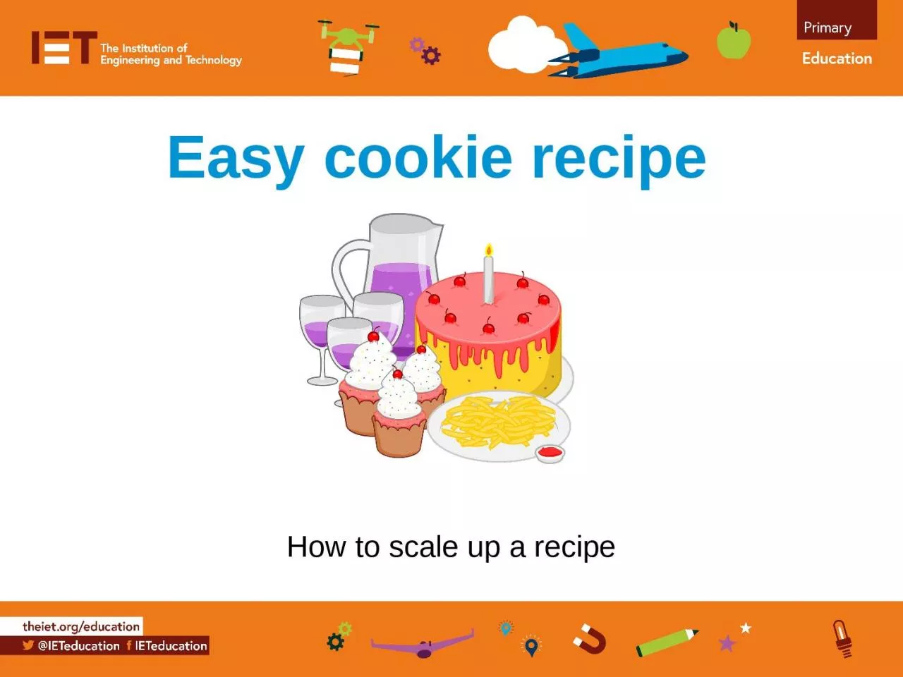 PPT-How to scale up a recipe