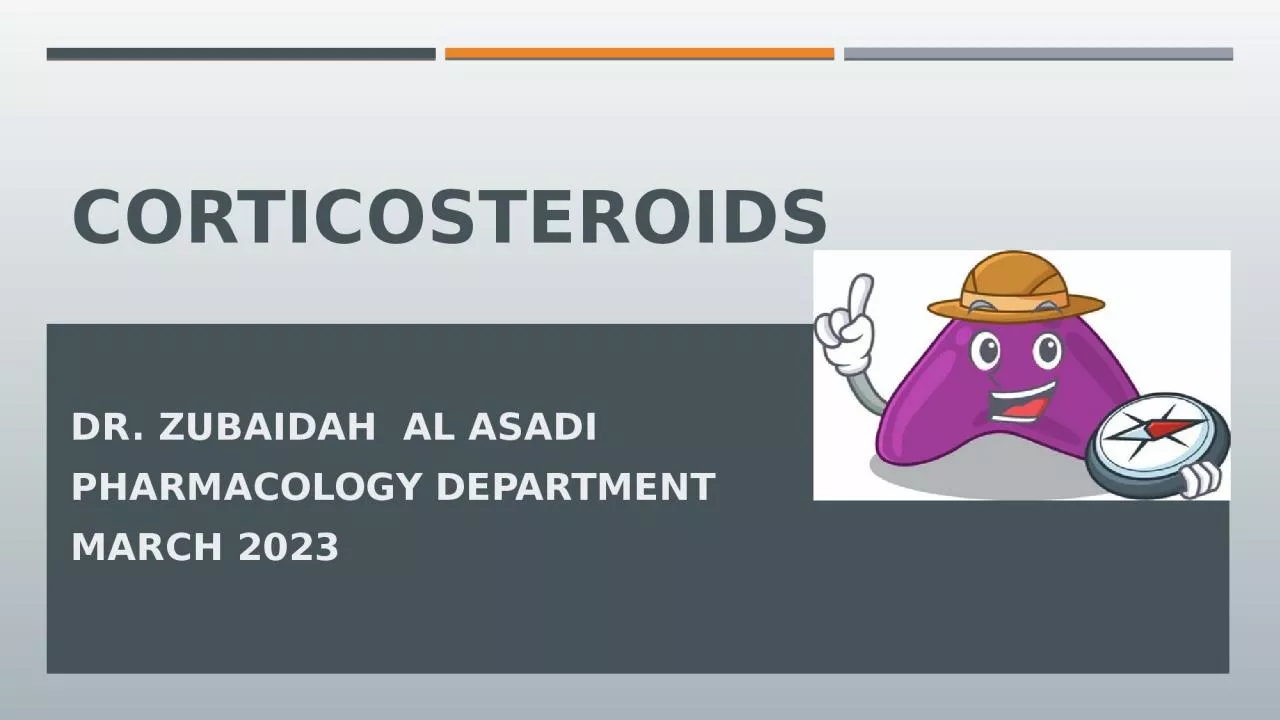corticosteroids Dr.  zubaidah