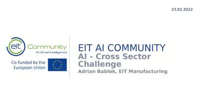 23.02.2022 EIT AI COMMUNITY