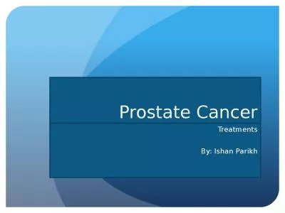 Prostate Cancer Treatments