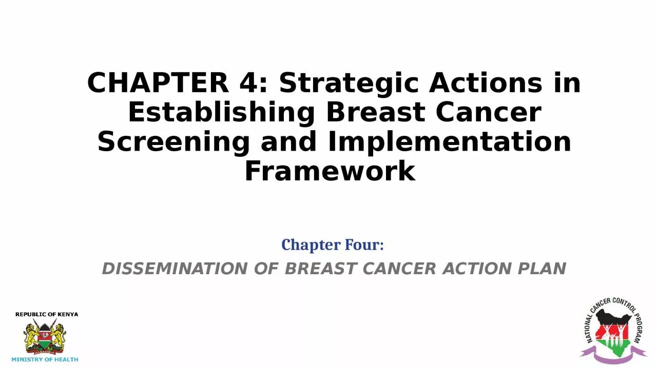 CHAPTER 4: Strategic  Actions