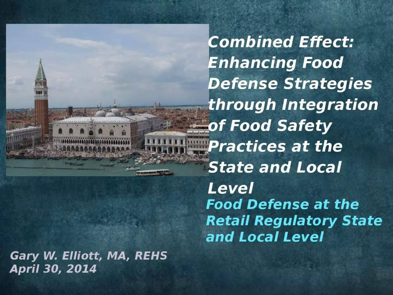 PPT-Combined Effect: Enhancing Food Defense Strategies through Integration of Food Safety