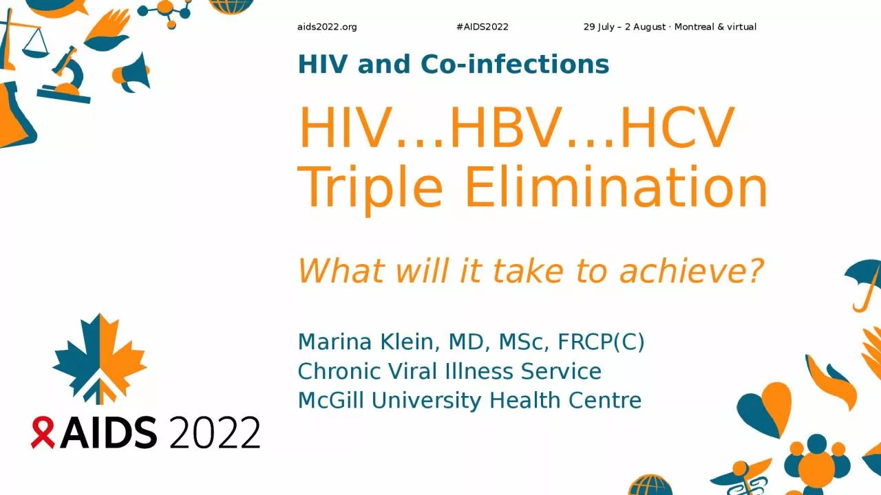 PPT-HIV…HBV…HCV Triple Elimination