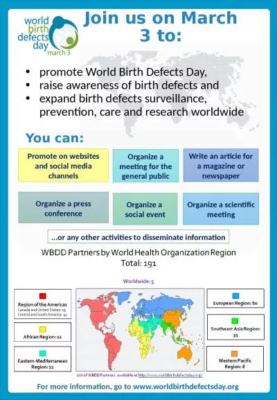 Organize a scientific meeting