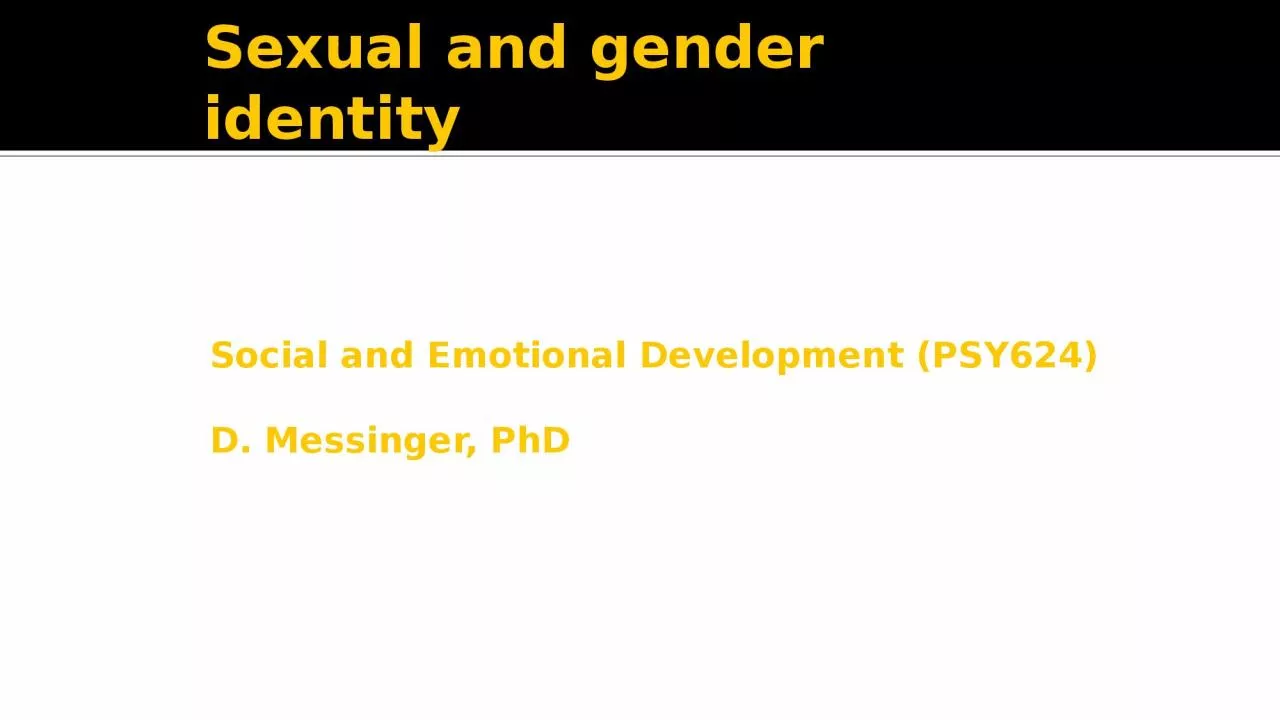 PPT-Sexual and gender identity