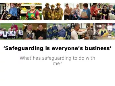 ‘Safeguarding is everyone’s business’